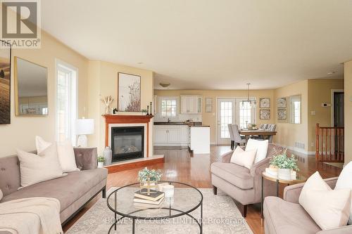 1643 Ravenwood Drive, Peterborough, ON - Indoor Photo Showing Living Room With Fireplace