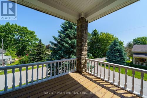 441 Queen Street, Perth South (51 - Blanshard Twp), ON - Outdoor With Balcony With Deck Patio Veranda With Exterior