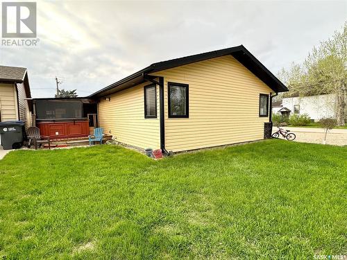 201 Prairie Street, Yellow Grass, SK - Outdoor With Deck Patio Veranda With Exterior