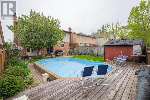 265 Fruitland Road, Hamilton (Stoney Creek Industrial), ON - Outdoor With Above Ground Pool With Deck Patio Veranda With Backyard