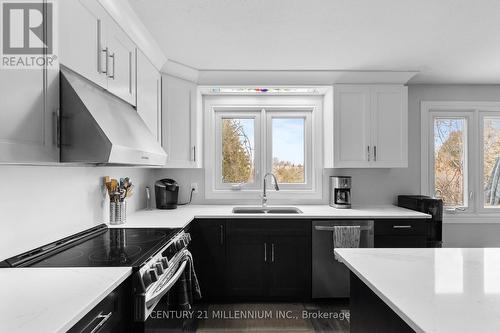 3628 12 Line, Bradford West Gwillimbury, ON - Indoor Photo Showing Kitchen With Double Sink