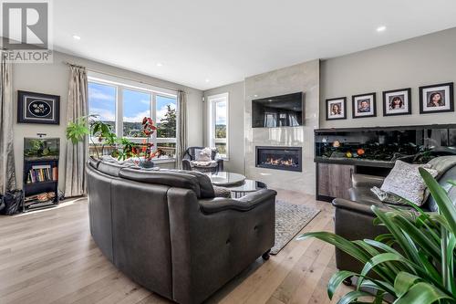 14 Blue Sky Drive, St. Philips, NL - Indoor Photo Showing Living Room With Fireplace