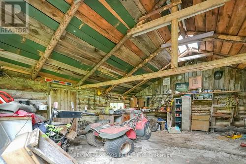 189 Boundary Road, Kawartha Lakes, ON - Indoor Photo Showing Garage