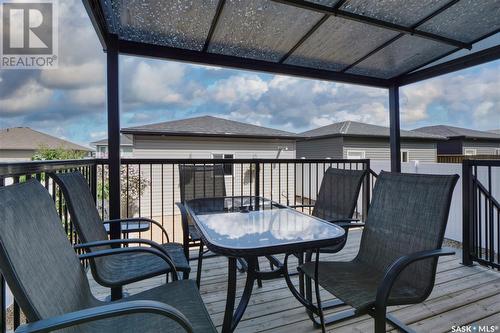 61 Brigham Road, Moose Jaw, SK - Outdoor With Deck Patio Veranda With Exterior