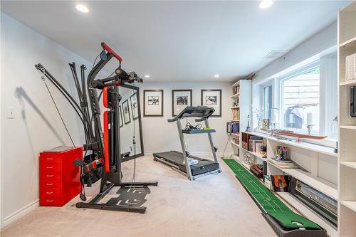 898 Partridge Drive, Burlington, ON - Indoor Photo Showing Gym Room