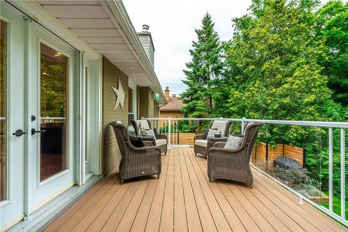 898 Partridge Drive, Burlington, ON - Outdoor With Deck Patio Veranda With Exterior