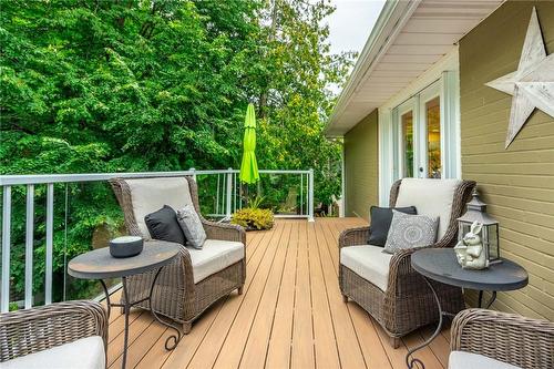 898 Partridge Drive, Burlington, ON - Outdoor With Deck Patio Veranda With Exterior