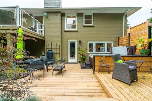 898 Partridge Drive, Burlington, ON - Outdoor With Deck Patio Veranda With Exterior