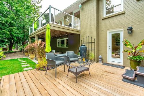 898 Partridge Drive, Burlington, ON - Outdoor With Deck Patio Veranda With Exterior