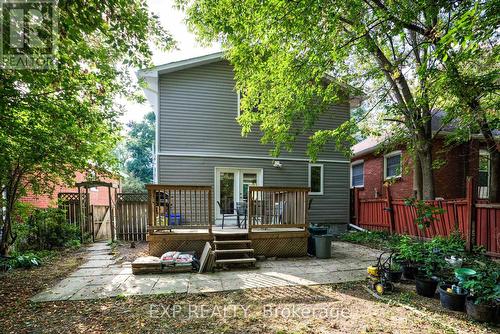 549 Alfred Street, Kingston, ON - Outdoor With Deck Patio Veranda With Exterior