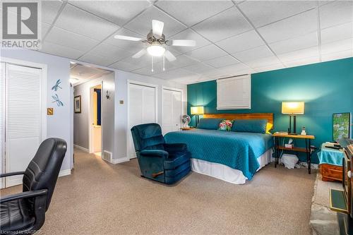 156 Miller Lake Shore Road, Northern Bruce Peninsula, ON - Indoor Photo Showing Bedroom