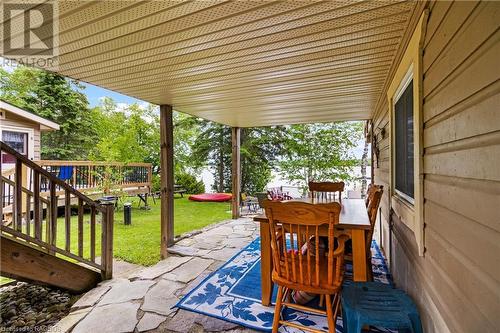 156 Miller Lake Shore Road, Northern Bruce Peninsula, ON - Outdoor With Deck Patio Veranda With Exterior