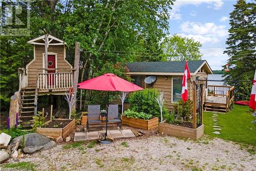 156 Miller Lake Shore Road, Northern Bruce Peninsula, ON - Outdoor With Deck Patio Veranda