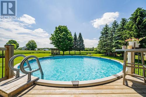 298 Glenarm Road, Kawartha Lakes, ON - Outdoor With Above Ground Pool With Backyard