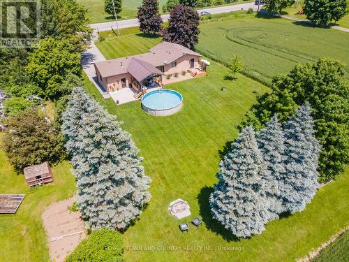 298 Glenarm Road, Kawartha Lakes, ON - Outdoor With Above Ground Pool With View