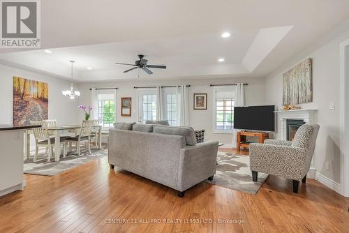 13 Baldwin Place, Cramahe (Colborne), ON - Indoor Photo Showing Living Room With Fireplace