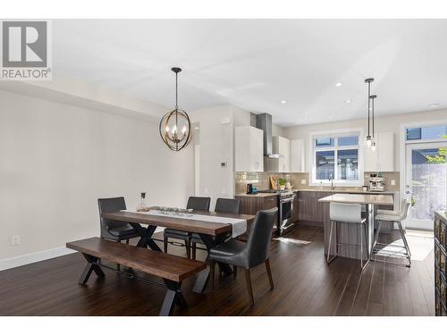 1102 Cameron Avenue Unit# 55, Kelowna, BC - Indoor Photo Showing Dining Room