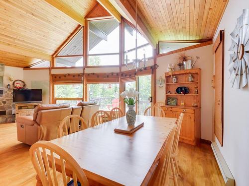 Dining room - 300 Ch. Du Lac-Grand, Val-Des-Monts, QC - Indoor Photo Showing Dining Room