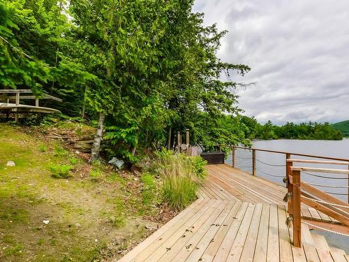 Overall view - 300 Ch. Du Lac-Grand, Val-Des-Monts, QC - Outdoor With Body Of Water