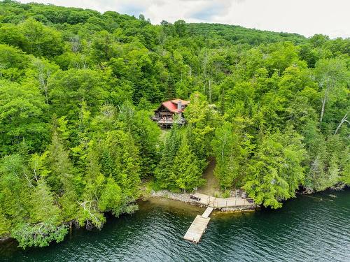 Bord de l'eau - 300 Ch. Du Lac-Grand, Val-Des-Monts, QC - Outdoor With Body Of Water With View