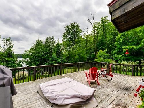 Balcony - 300 Ch. Du Lac-Grand, Val-Des-Monts, QC - Outdoor With Deck Patio Veranda With Exterior