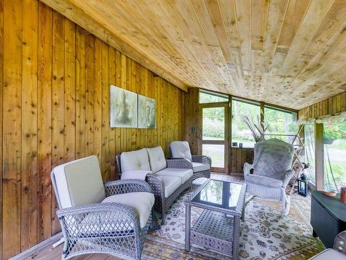 Veranda - 300 Ch. Du Lac-Grand, Val-Des-Monts, QC -  With Deck Patio Veranda With Exterior