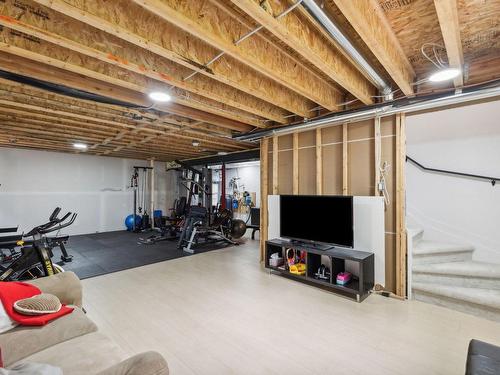 Basement - 189 Ch. De L'Envolée, L'Ange-Gardien, QC - Indoor Photo Showing Gym Room