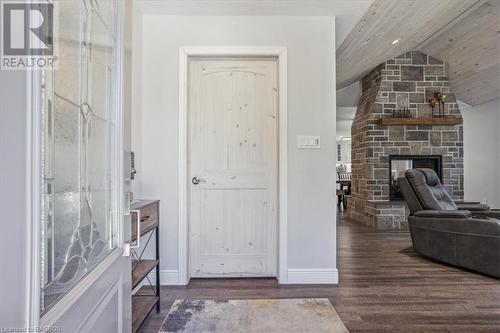 154 Bryant Street, Oliphant, ON - Indoor Photo Showing Other Room With Fireplace