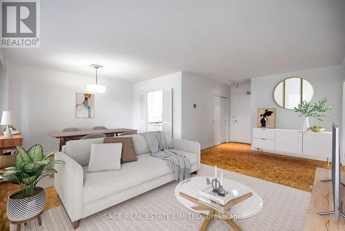 704 - 575 Avenue Road, Toronto (Yonge-St. Clair), ON - Indoor Photo Showing Living Room