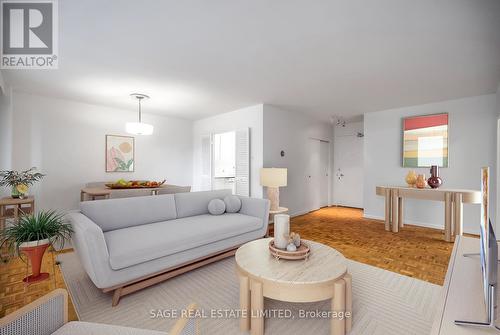 704 - 575 Avenue Road, Toronto (Yonge-St. Clair), ON - Indoor Photo Showing Living Room