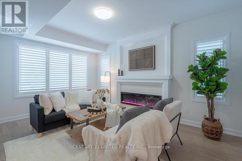945 Bamford Terrace, Peterborough, ON - Indoor Photo Showing Living Room With Fireplace