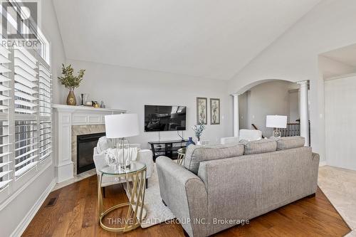 1539 Warbler Woods Walk, London, ON - Indoor Photo Showing Living Room With Fireplace