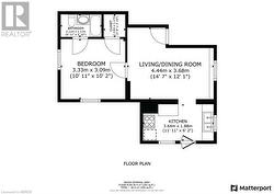 Second one bedroom unit - 