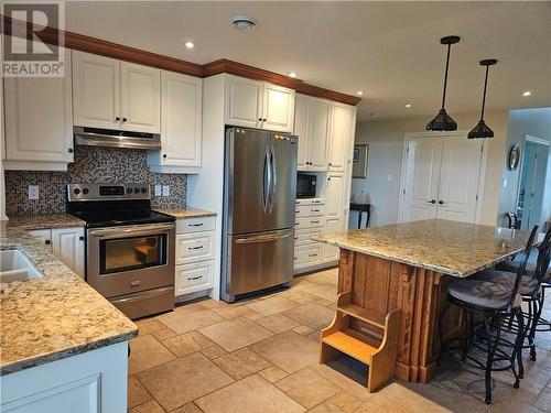 10 Bunker  Hill Drive, Upper Coverdale, NB - Indoor Photo Showing Kitchen With Stainless Steel Kitchen