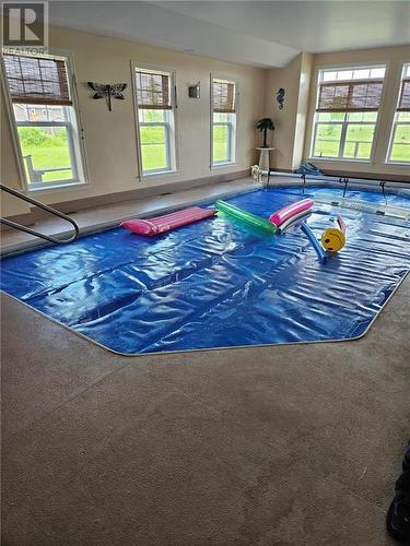 10 Bunker  Hill Drive, Upper Coverdale, NB - Indoor Photo Showing Other Room With In Ground Pool