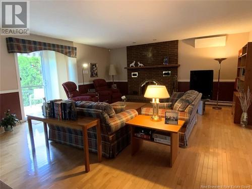 60 Lily Avenue, Edmundston, NB - Indoor Photo Showing Living Room