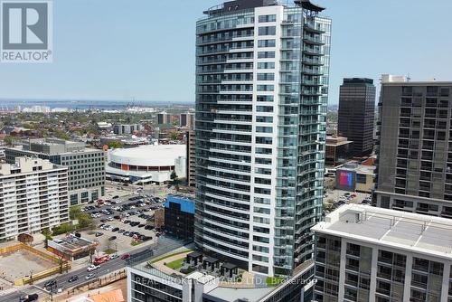 801 - 20 George Street, Hamilton (Central), ON - Outdoor With Facade