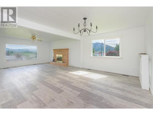 174 Salmon Arm Drive, Enderby, BC - Indoor With Fireplace