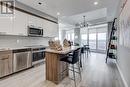 3205 - 20 George Street, Hamilton (Central), ON  - Indoor Photo Showing Kitchen With Stainless Steel Kitchen With Upgraded Kitchen 