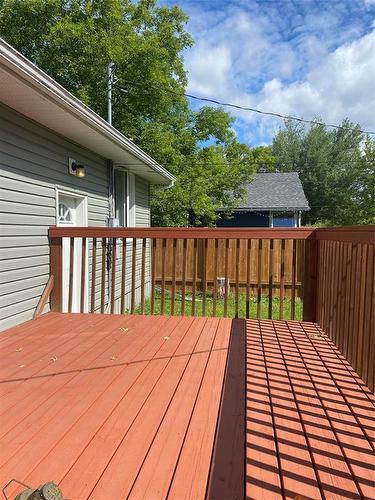 217 Miles Street, Glenboro, MB - Outdoor With Deck Patio Veranda With Exterior