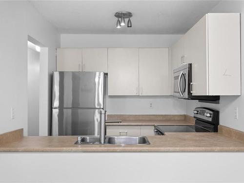 29-260 Harwell Rd, Nanaimo, BC - Indoor Photo Showing Kitchen With Double Sink