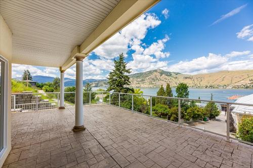 301-7922 Okanagan Landing Road, Vernon, BC - Outdoor With Body Of Water With Deck Patio Veranda With View With Exterior