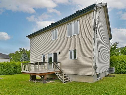 Backyard - 224 Rue De Langloiserie, Rosemère, QC - Outdoor With Deck Patio Veranda With Exterior