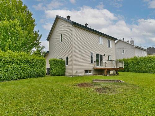 Backyard - 224 Rue De Langloiserie, Rosemère, QC - Outdoor With Deck Patio Veranda With Exterior