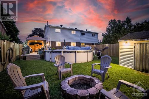 31 Spearman Lane, Kanata, ON - Outdoor With Above Ground Pool With Deck Patio Veranda With Exterior