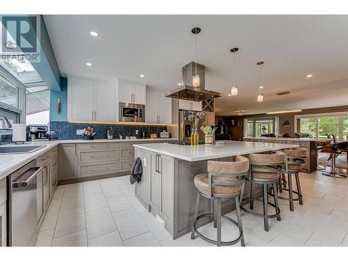 4700 Schubert Road, Armstrong, BC - Indoor Photo Showing Kitchen With Upgraded Kitchen