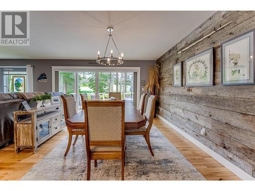 4700 Schubert Road, Armstrong, BC - Indoor Photo Showing Dining Room