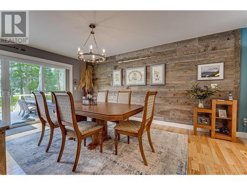 4700 Schubert Road, Armstrong, BC - Indoor Photo Showing Dining Room