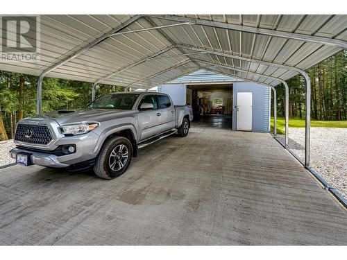 4700 Schubert Road, Armstrong, BC - Indoor Photo Showing Garage