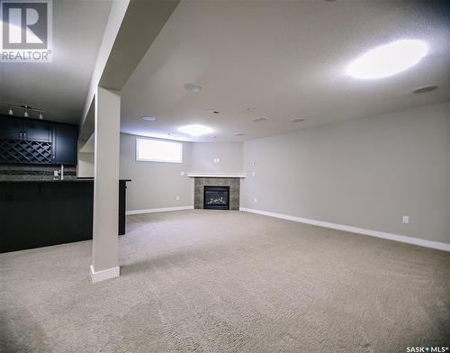 307 Gillies Crescent, Saskatoon, SK - Indoor With Fireplace